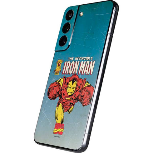 Marvel Classic Comics The Invincible Iron Man Galaxy S22 Skin